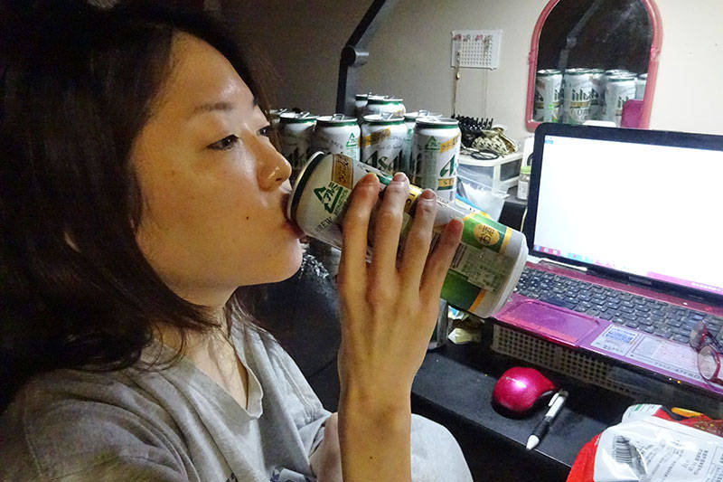見ての通りの状況