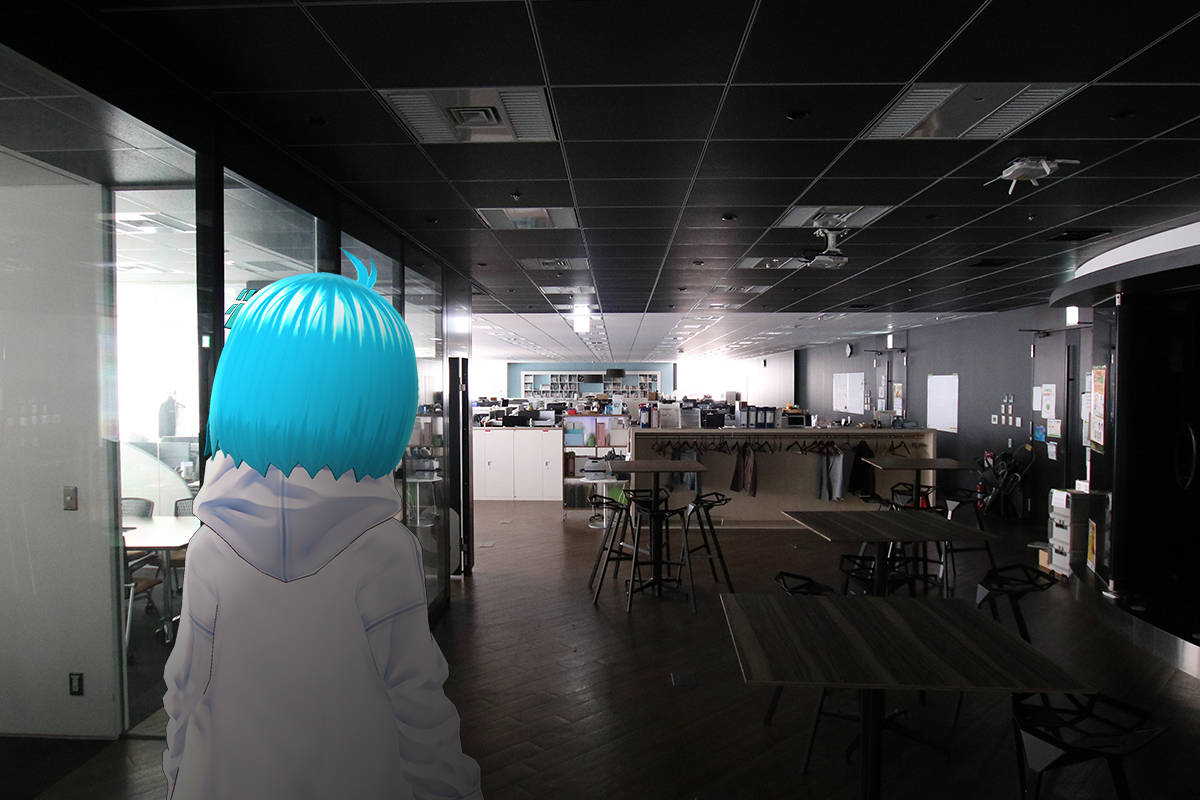 会社に誰も居ない・・・