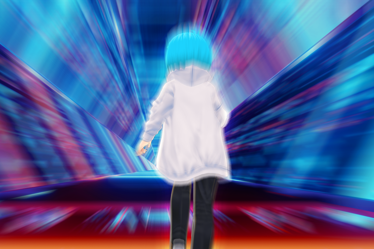 移動中