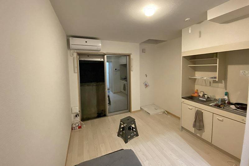 住んでいた極狭ワンルーム