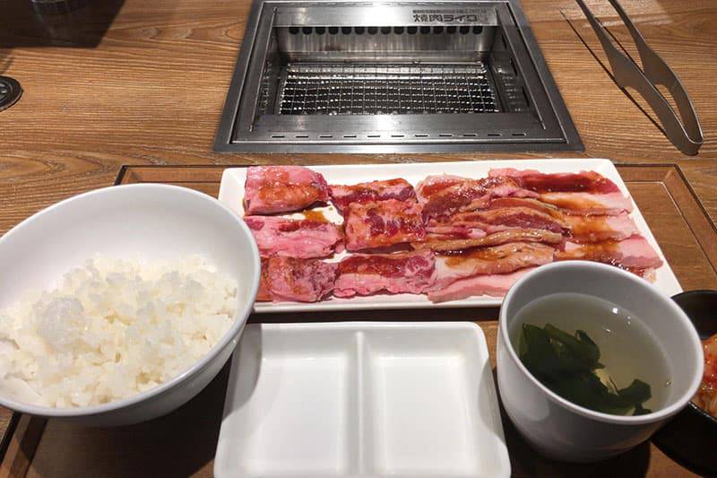 焼肉ライクの一人用ロースター