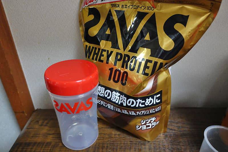 飲み始めたプロテイン