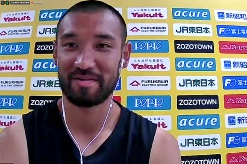川又堅碁選手にインタビュー