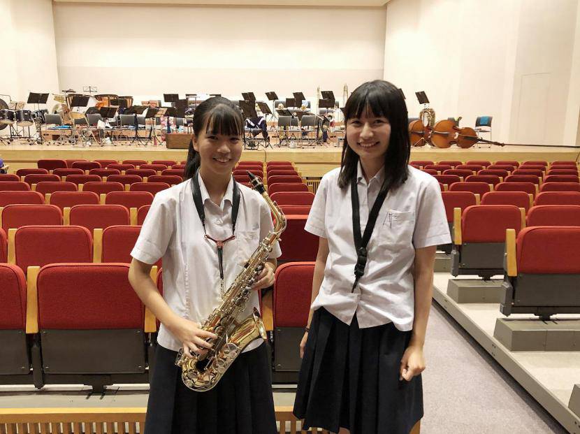 いなべ総合学園高校吹奏楽部 サックスパート