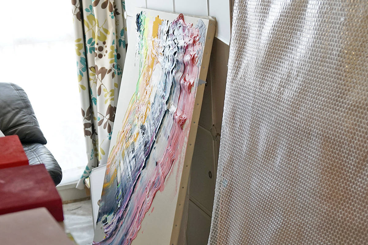 杉田さんの作品は色が見える