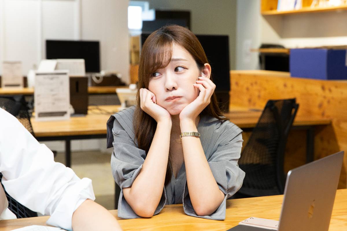 さくらの困った顔の画像