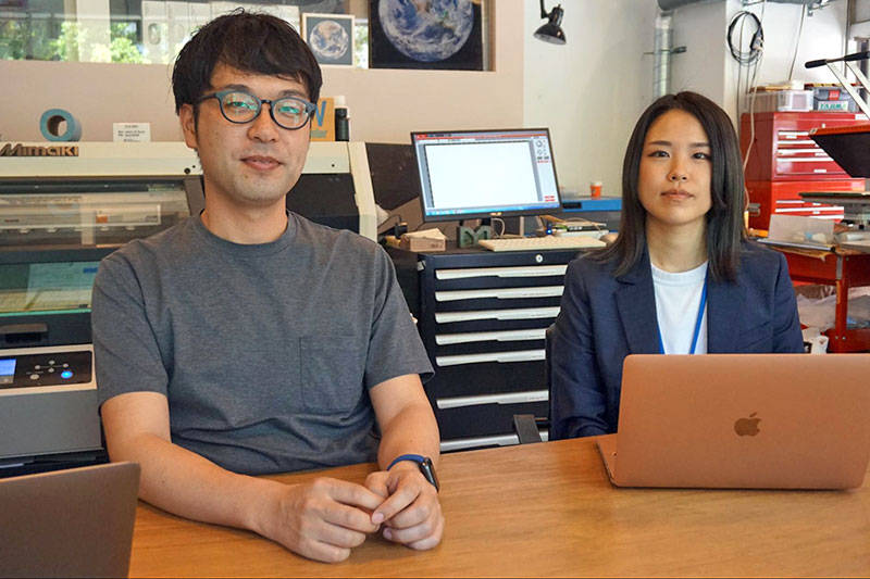 エグゼクティブプロデューサーの梅澤さんとプランニングマネージャーの高田さん
