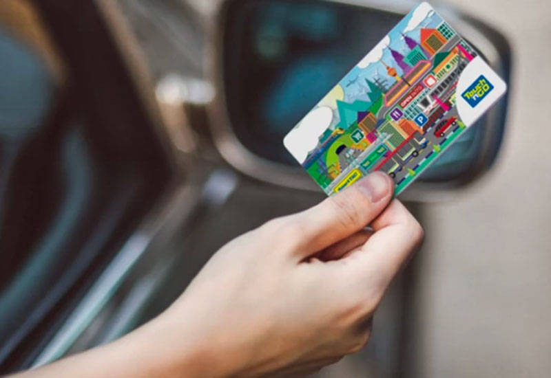 図4　マレーシアで利用されているICカード（タッチアンドゴー）     出典：Touch 'n Go「タッチアンドゴーの紹介」 